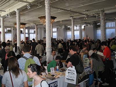 The first day of MoCCA 2007