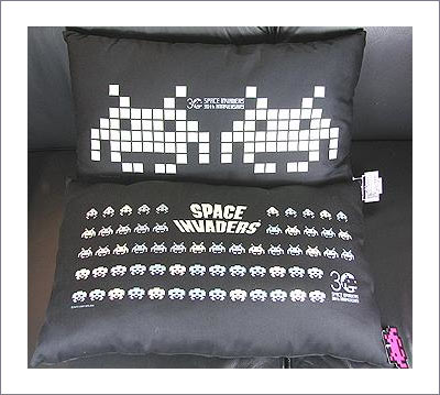 Space Invaders Pillow