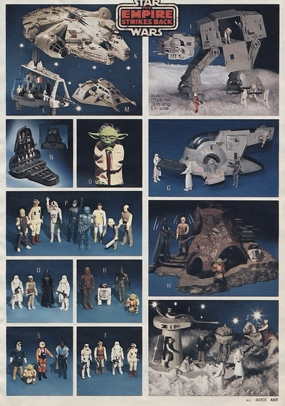 Empire Strikes Back Toys from 1981