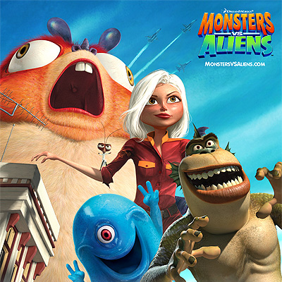 Monsters vs. Aliens movie review (2009)