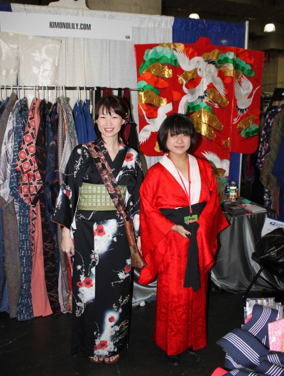 New York Anime Festival 2009: Kimonos (着物) for sale