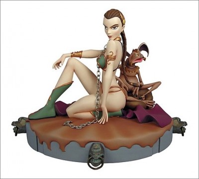 Star Wars Slave Leia Animated Maquette