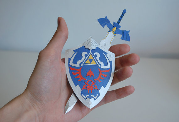 Amazing Twilight Princess Papersculpt Will Make Your Jaw Drop » Fanboy.com